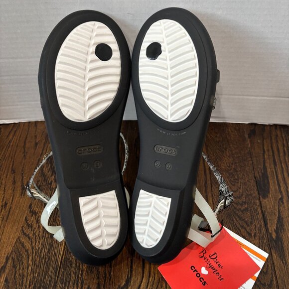Drew X Crocs Limited Edition Isabella Gladiator Sandal Women SZ: 9 - Picture 13 of 15